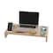 Hastings Home Bamboo Monitor Stand- Computer Desk Organizer and Laptop Riser in Natural Wood Finish 811251STU - alternate 2